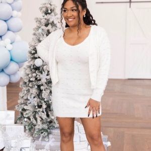 Pink Lily Pearl Dress- Never Worn